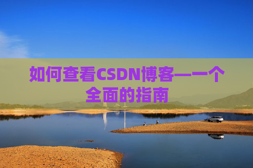 如何查看CSDN博客—一个全面的指南